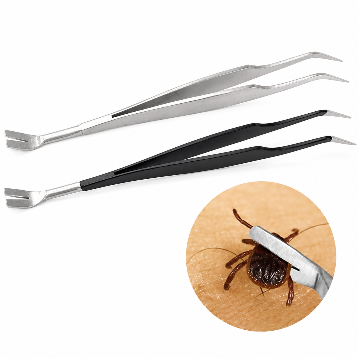 2-in-1 Flea & Tick Removal Tool