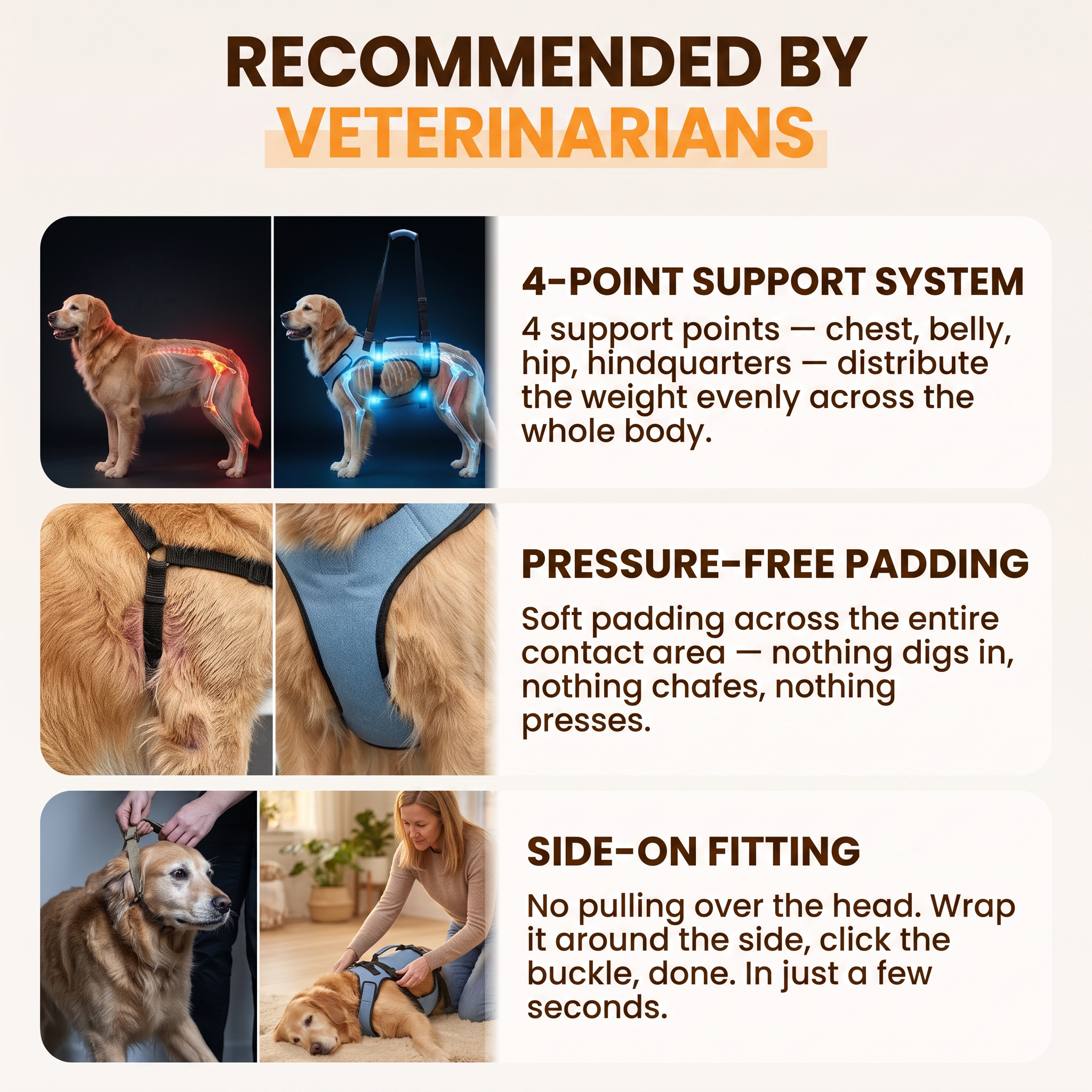 Dog Mobility Support Harness
