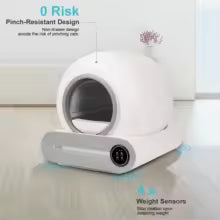 Self-Cleaning Automatic Cat Litter Box with App Control