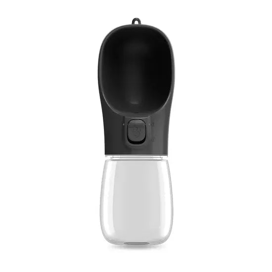 Portable Dog & Cat Water Bottle with Built-In Bowl