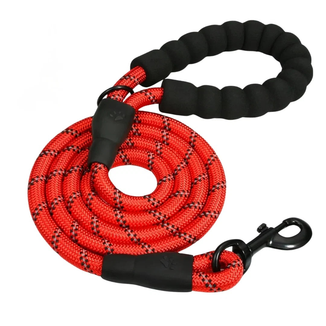 Reflective Dog Lead with Soft Grip Handle