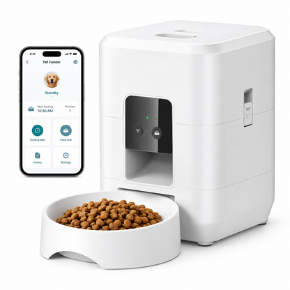 Smart Automatic Pet Feeder for Dogs & Cats