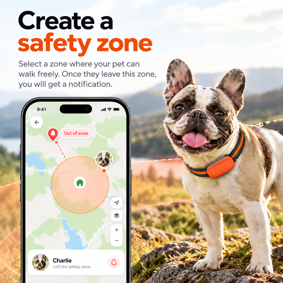 4G GPS Pet Tracker for Dogs & Cats with Two-Way Audio