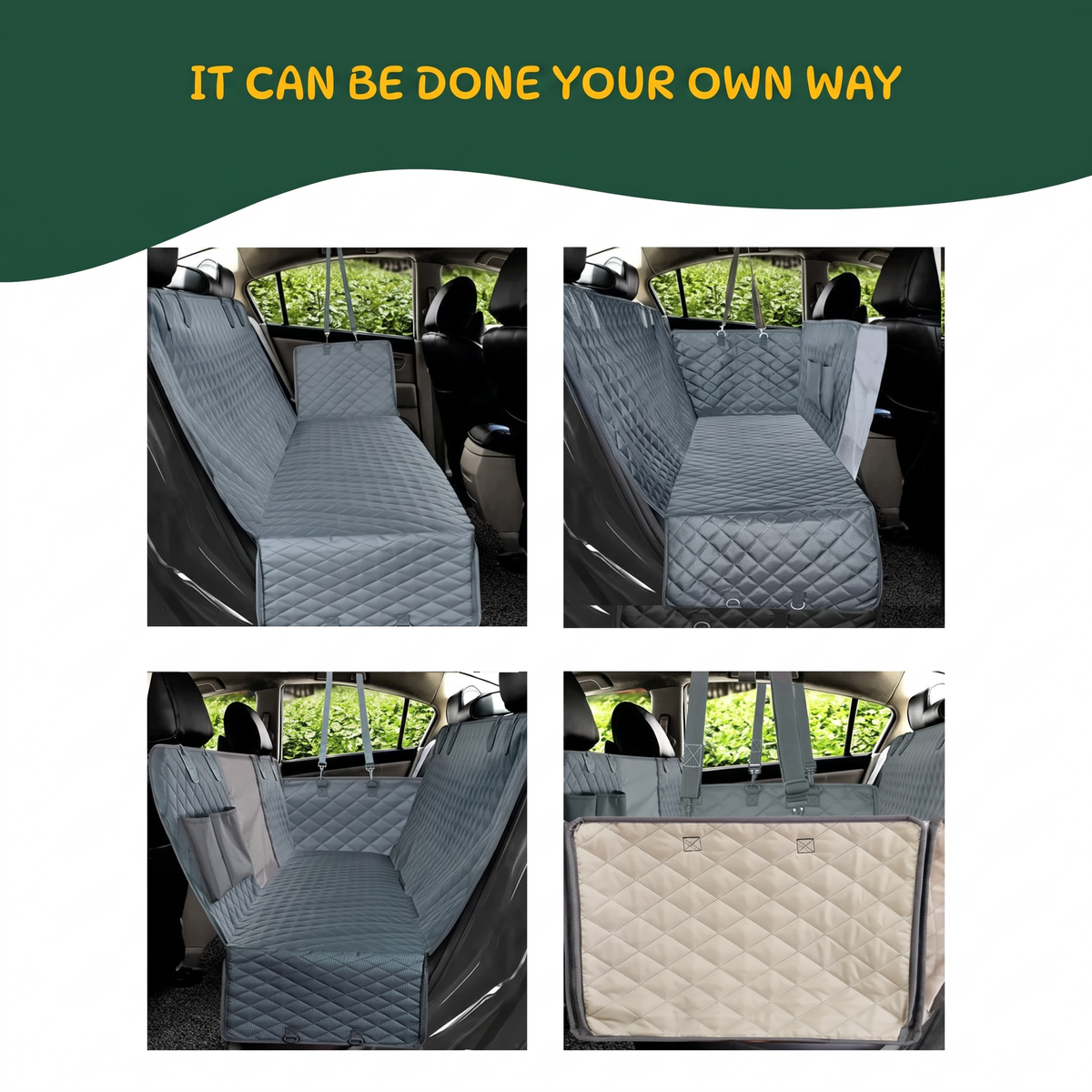 Waterproof Dog Car Seat Cover