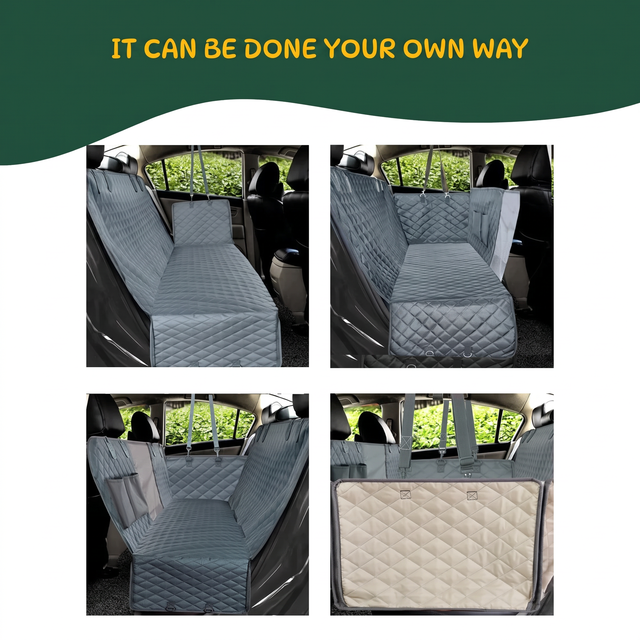 Waterproof Dog Car Seat Cover