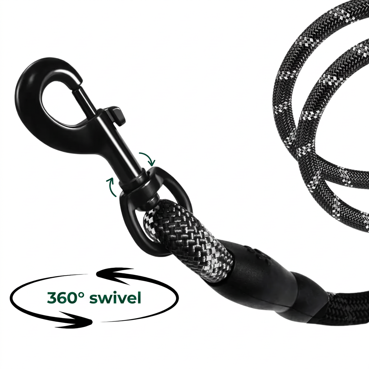 Reflective Dog Lead with Soft Grip Handle