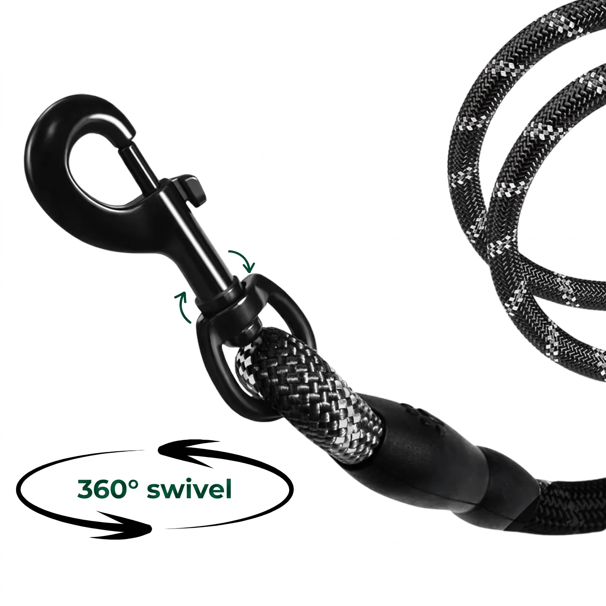 Reflective Dog Lead with Soft Grip Handle