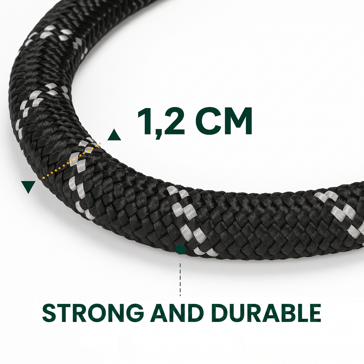 Reflective Dog Lead with Soft Grip Handle