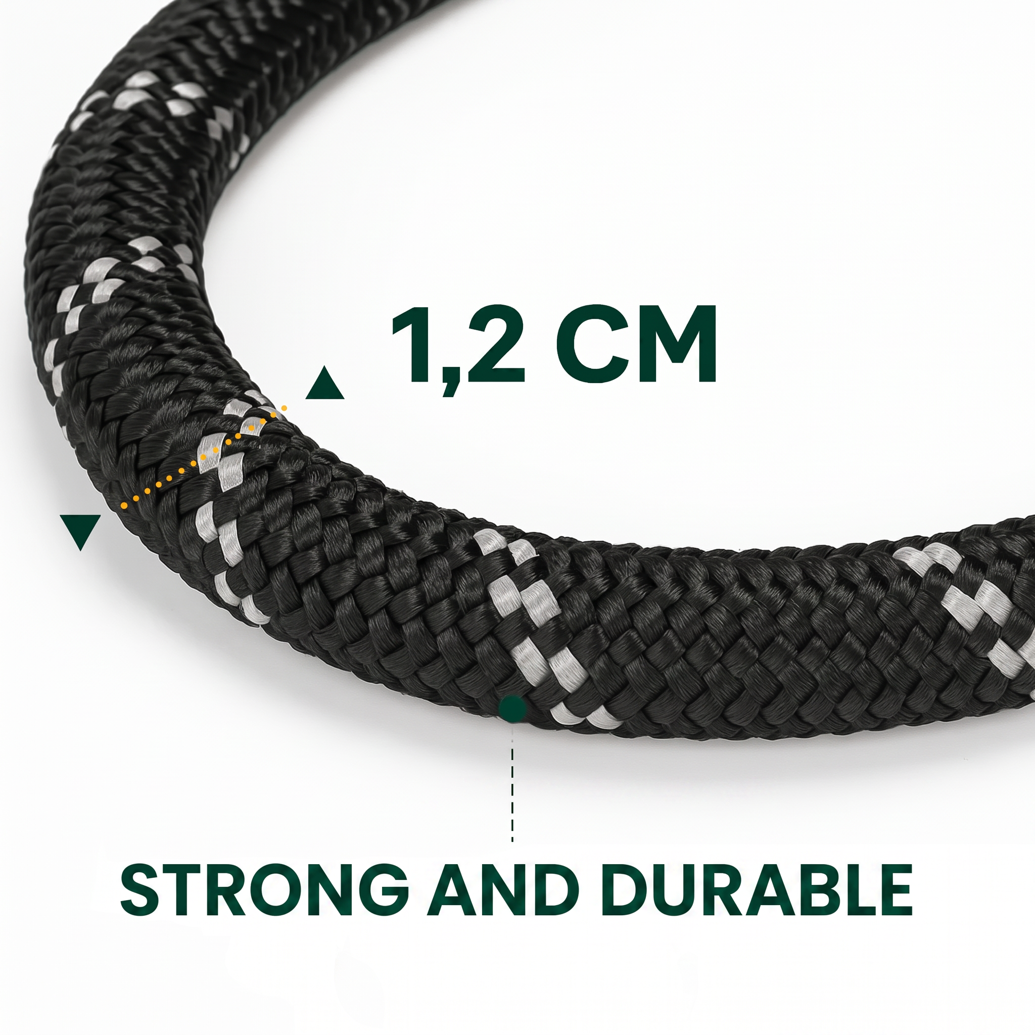 Reflective Dog Lead with Soft Grip Handle