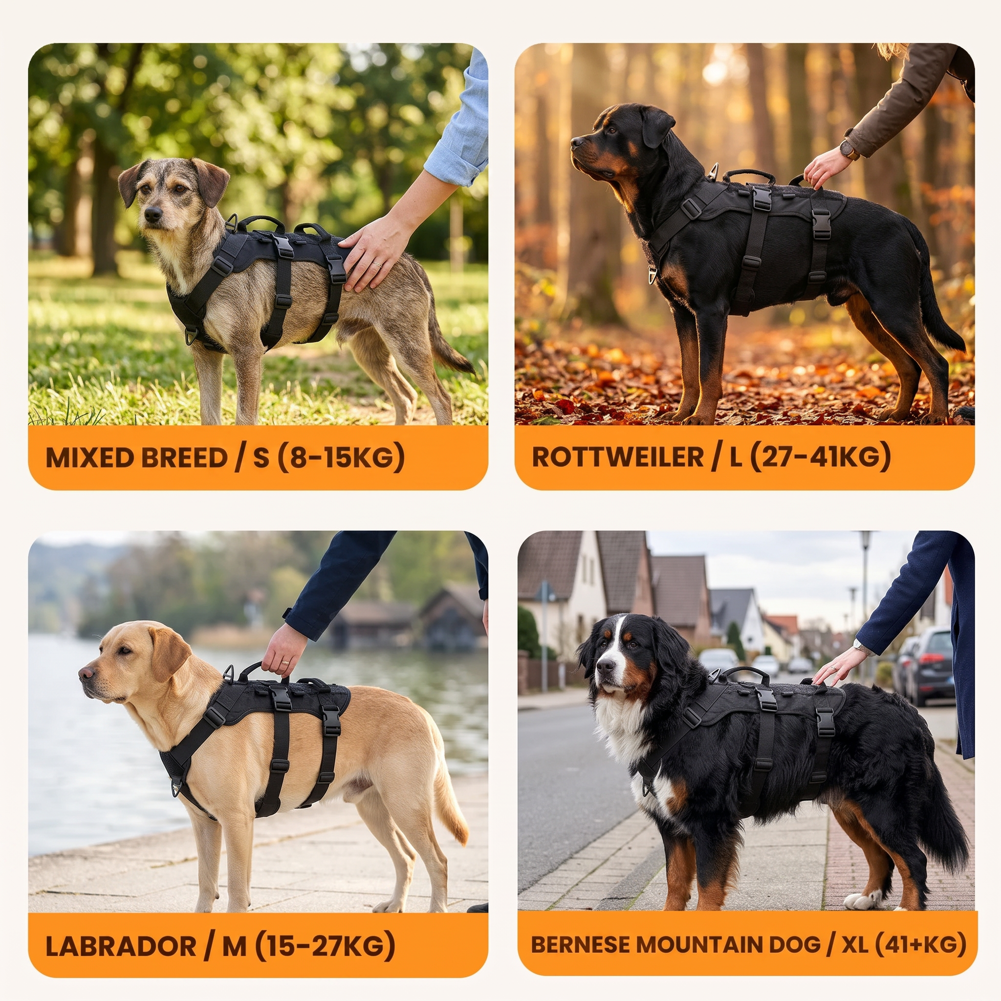 No-Pull Escape-Proof Dog Harness