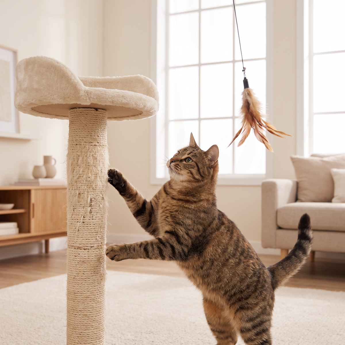 Playing & Scratching for Cats