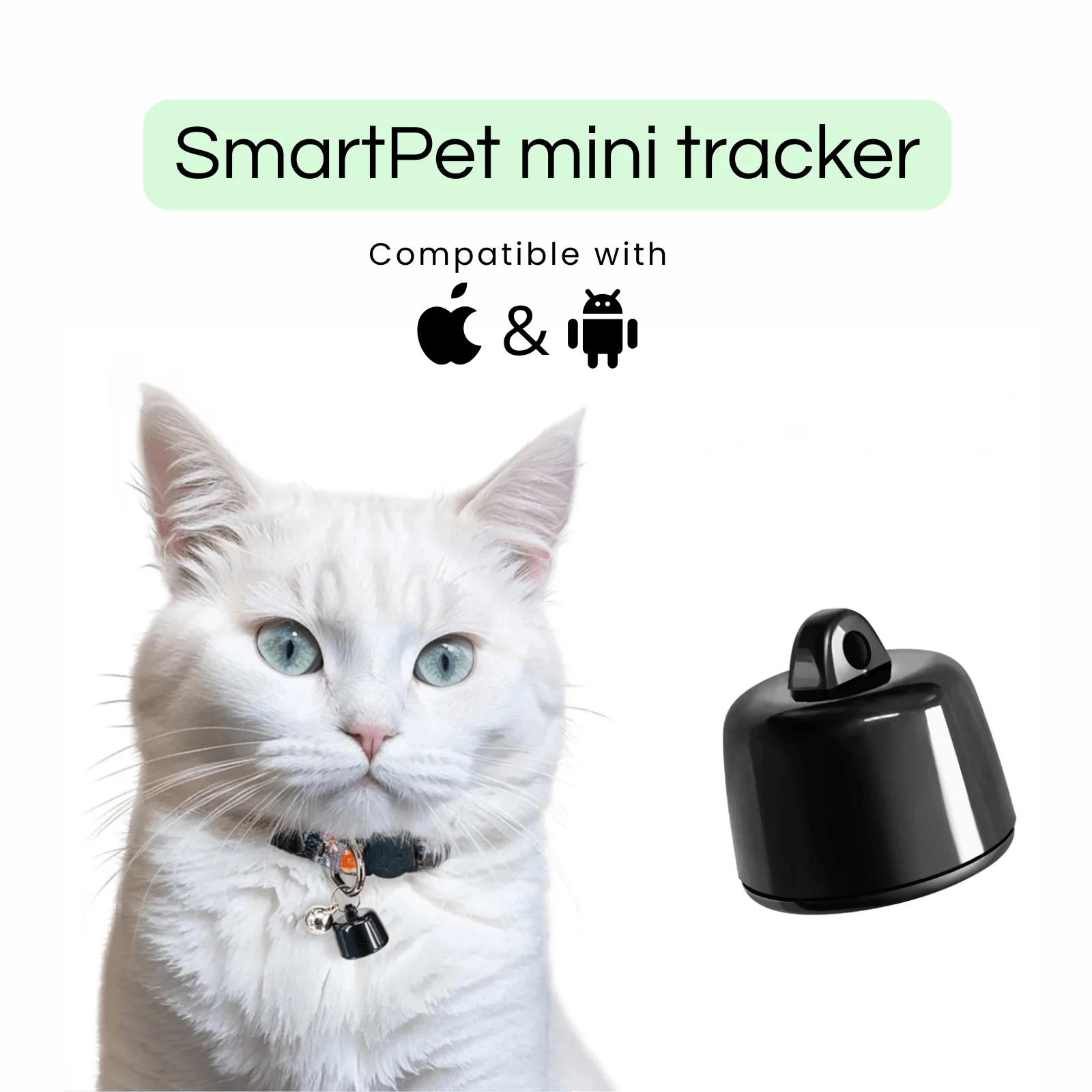 SmartPet Tracker Mini – Bluetooth Locator