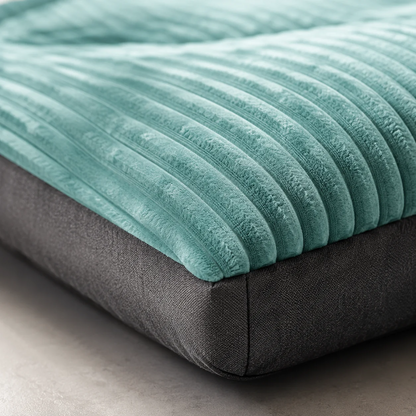 Soft Corduroy Pet Bed for Dogs & Cats