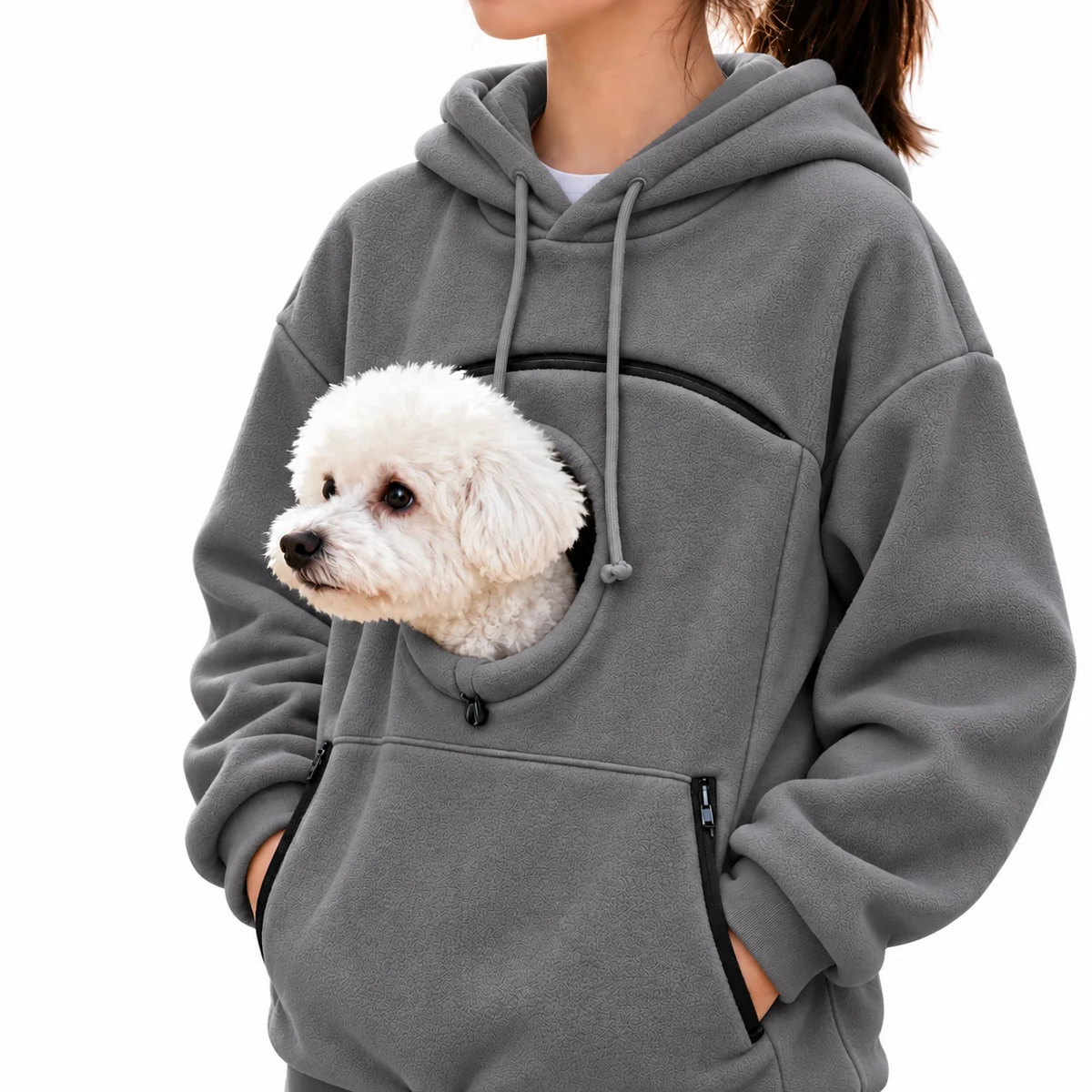 Hands-Free Pet Carrier Hoodie