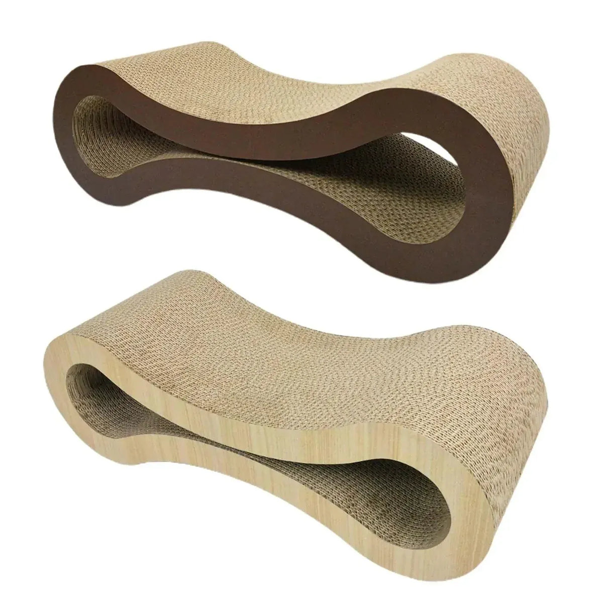 Modern Wooden Cat Scratcher Lounger