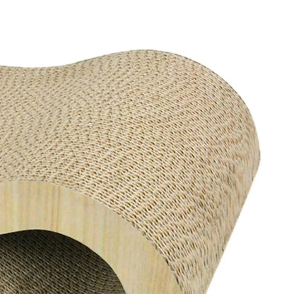 Modern Wooden Cat Scratcher Lounger