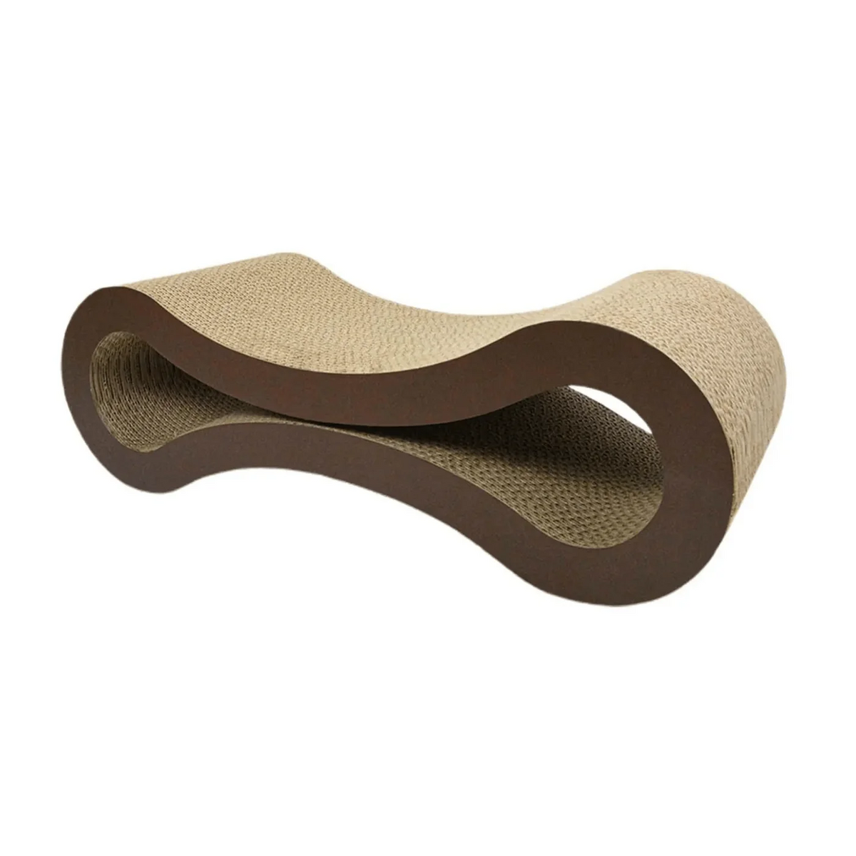 Modern Wooden Cat Scratcher Lounger