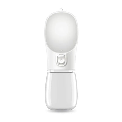 Portable Dog & Cat Water Bottle with Built-In Bowl