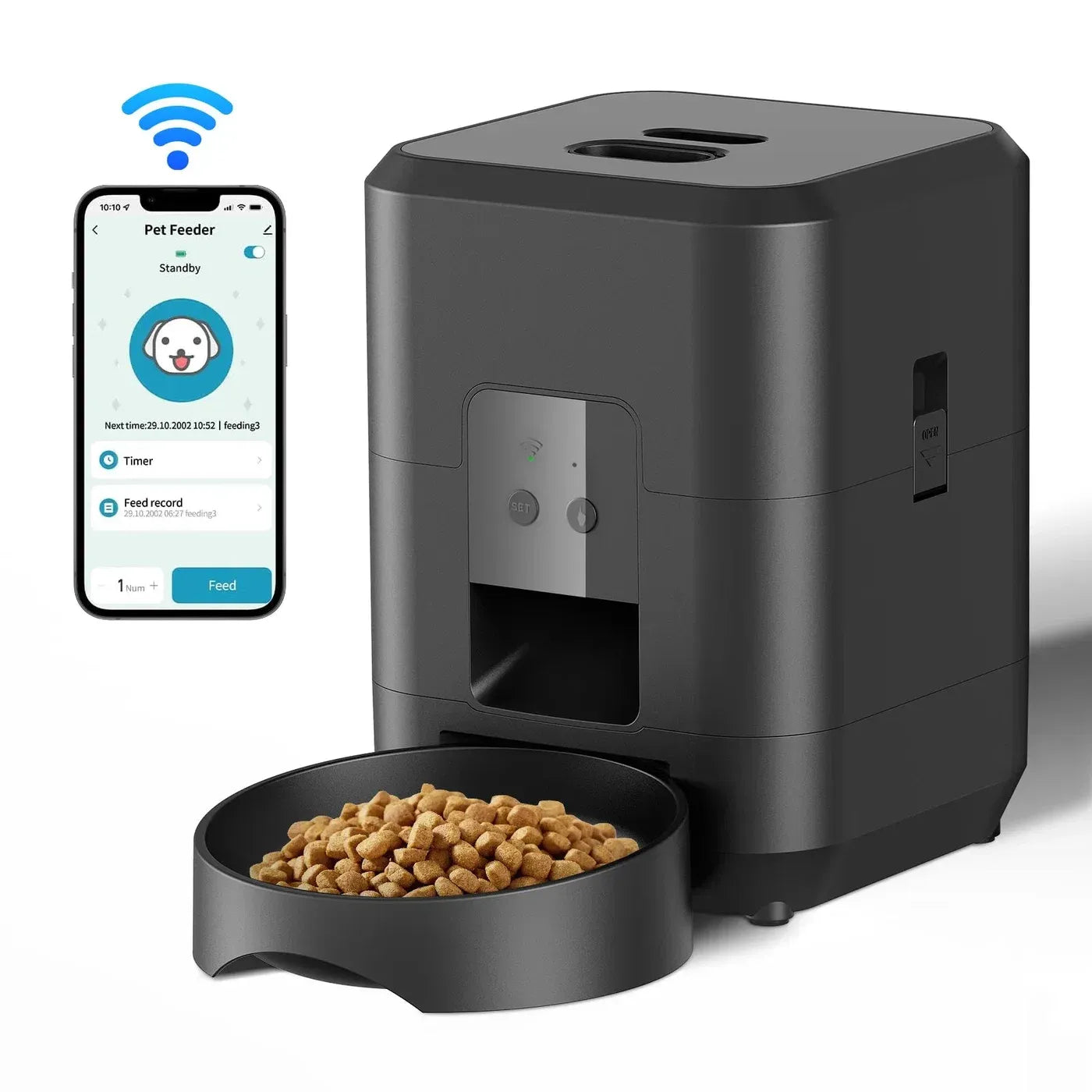 Smart Automatic Pet Feeder for Dogs & Cats