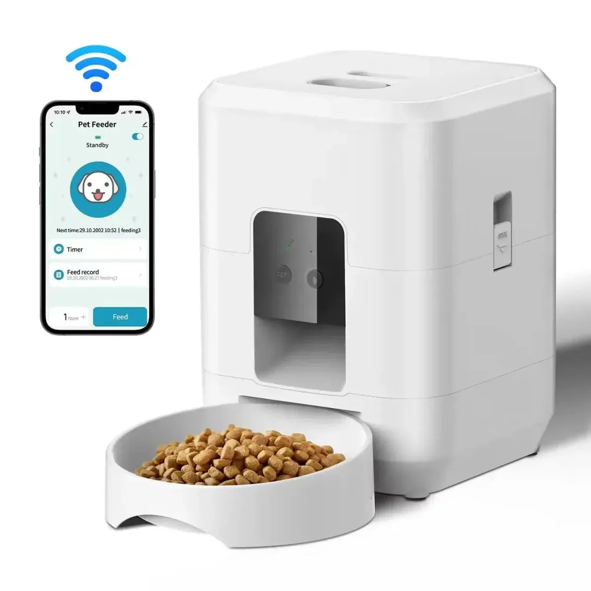 Smart Automatic Pet Feeder for Dogs & Cats