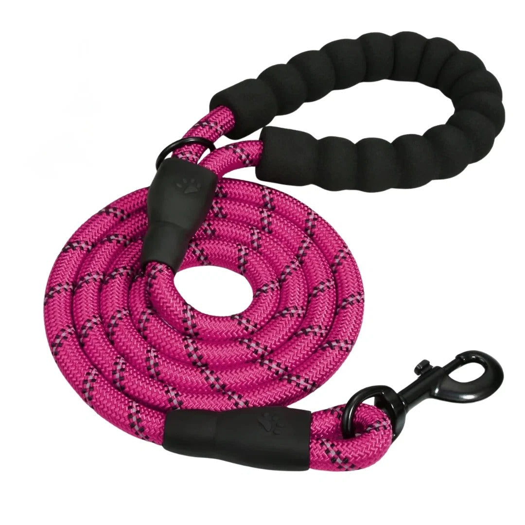 Reflective Dog Lead with Soft Grip Handle