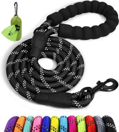 Reflective Dog Lead with Soft Grip Handle