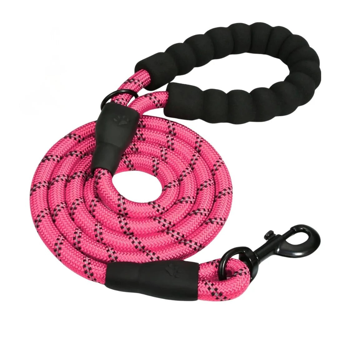 Reflective Dog Lead with Soft Grip Handle