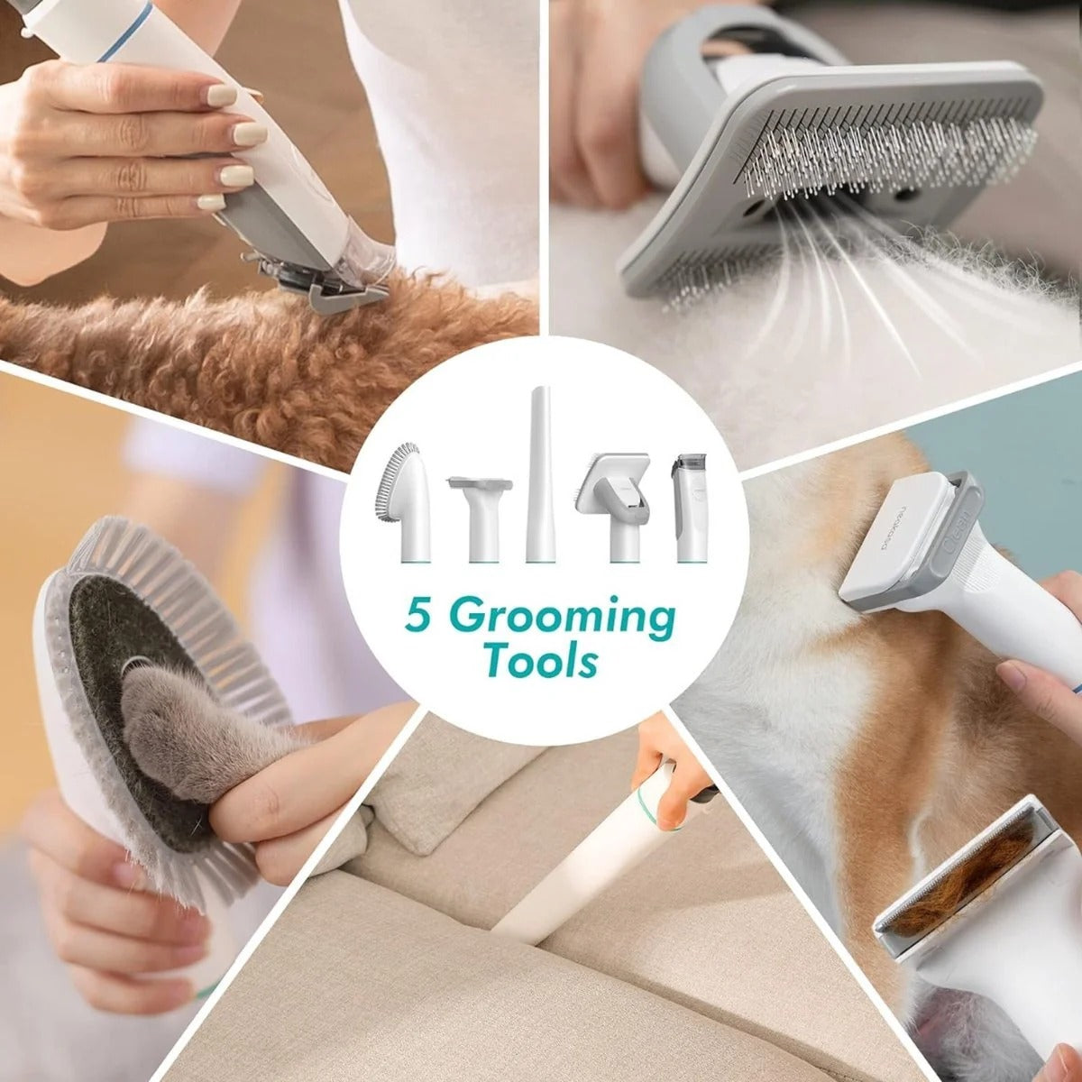 ShedVac Pro Pet Grooming Vacuum Kit