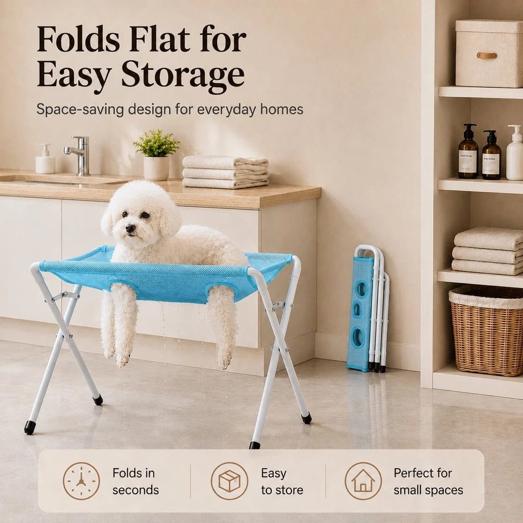 Foldable Pet Bathing & Grooming Stand