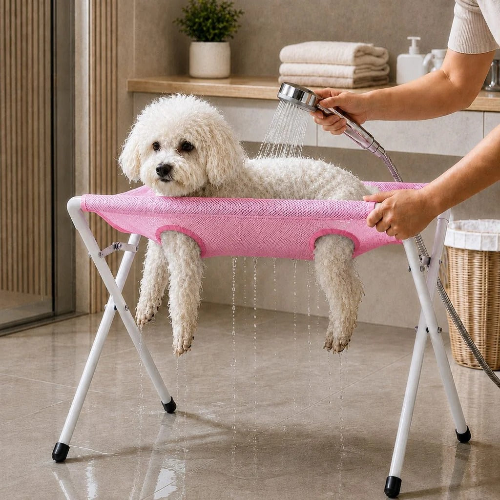 Foldable Pet Bathing & Grooming Stand