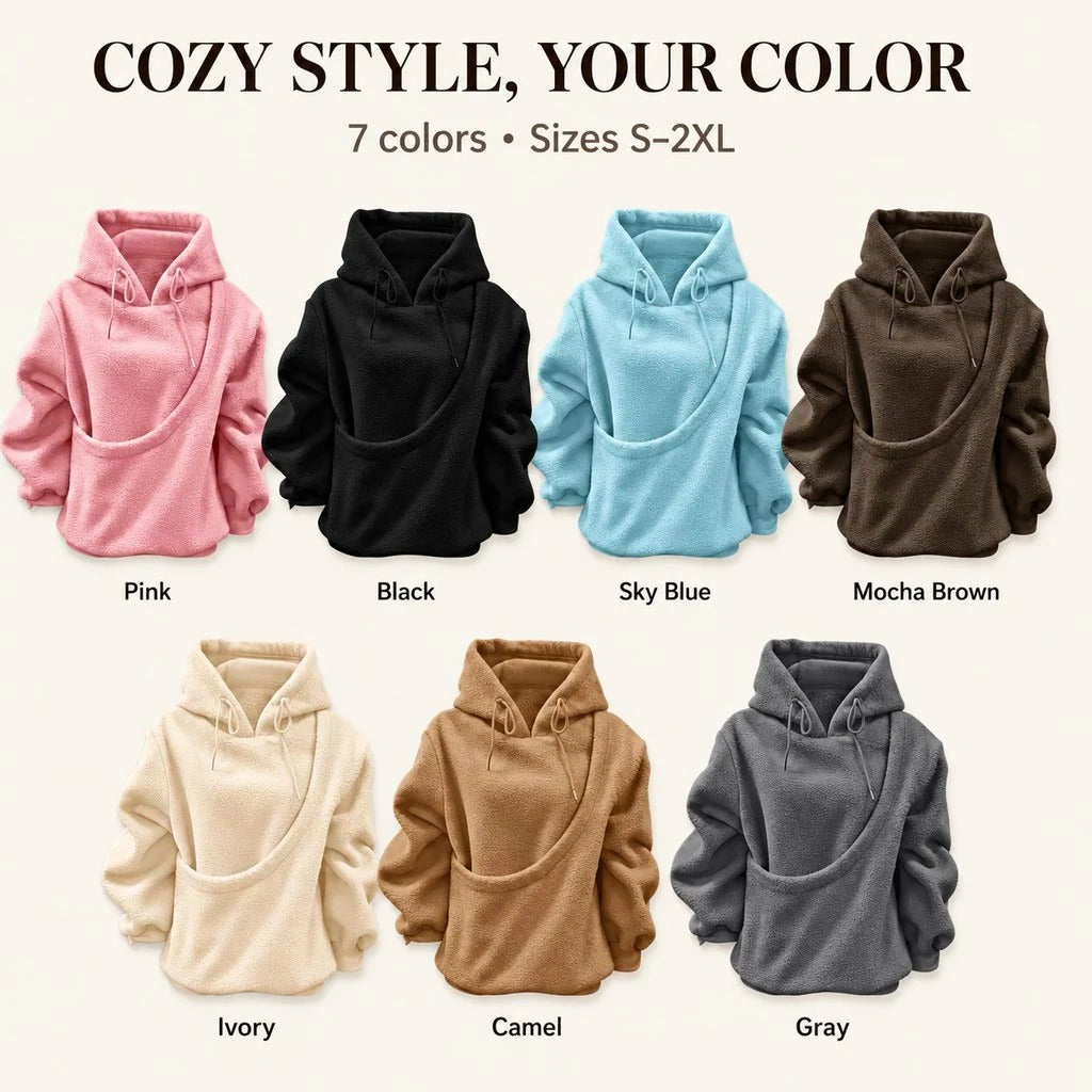 Pet Carrier Sherpa Hoodie
