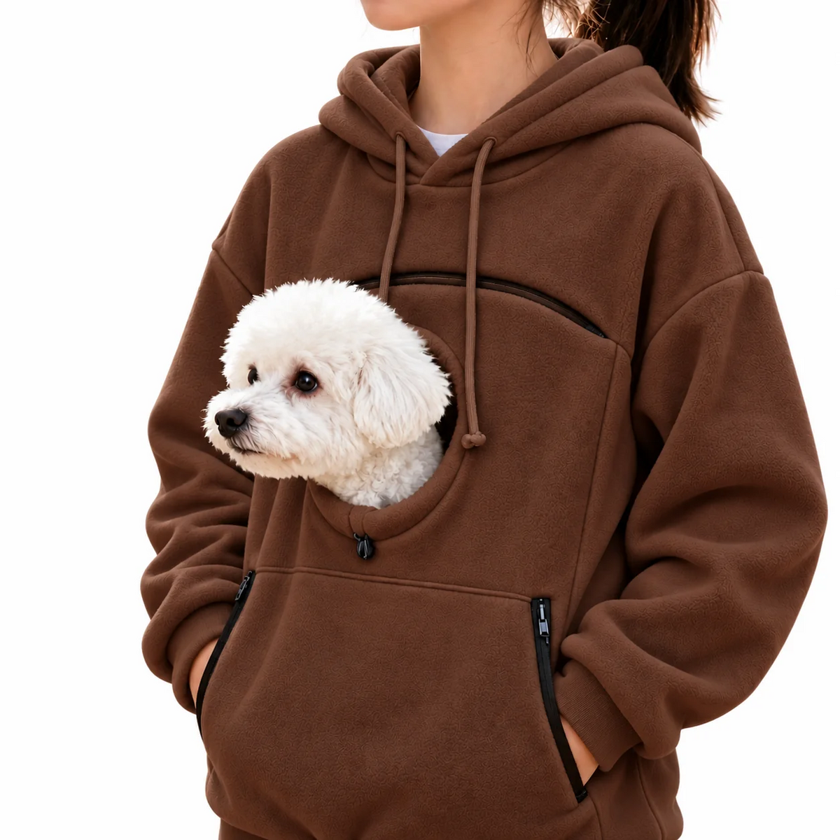 Hands-Free Pet Carrier Hoodie